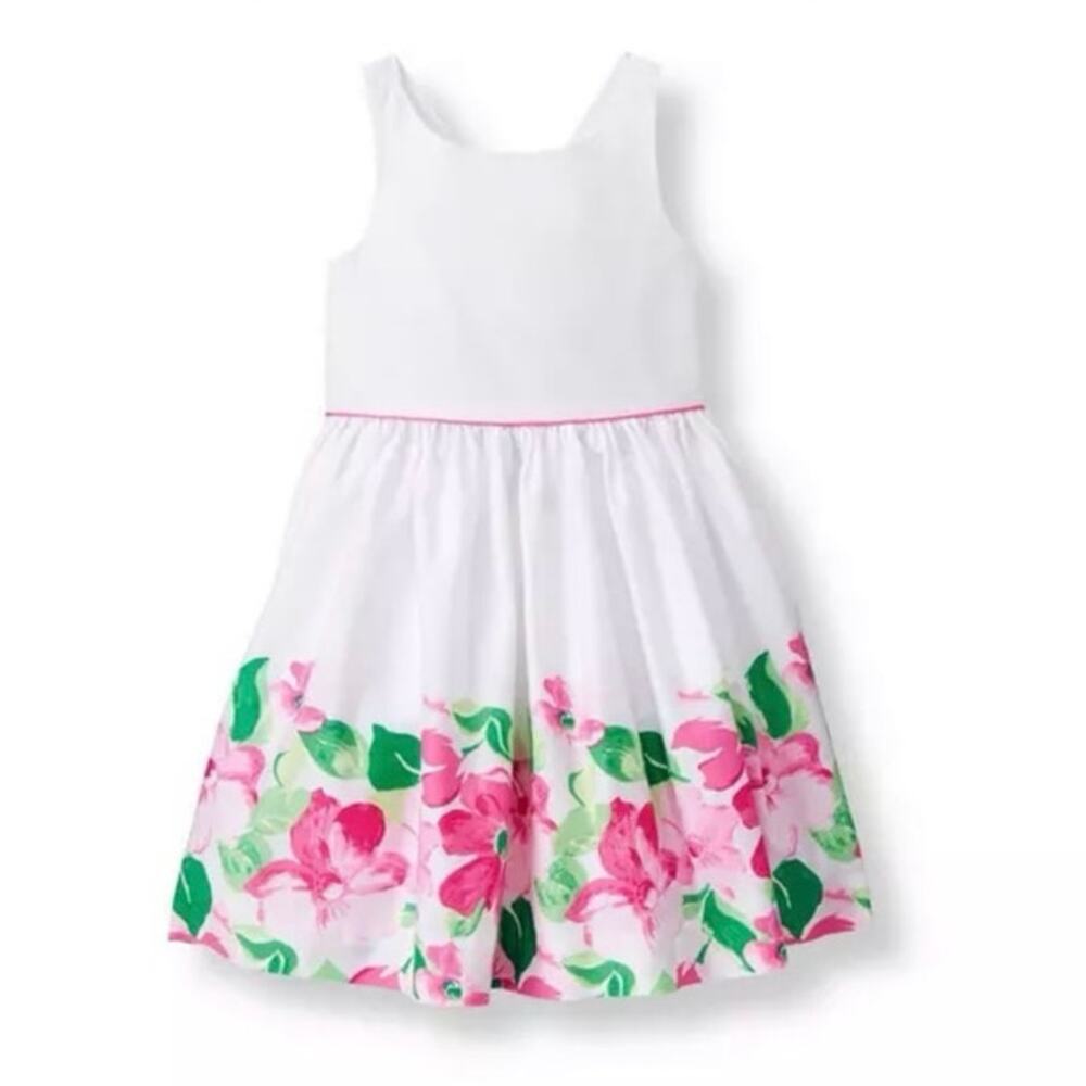 Janie and Jack Floral Dress - Size 3 - Perfect for Spring!